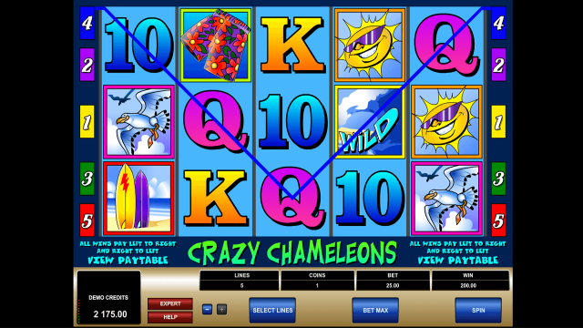 Бонусная игра Crazy Chameleons 2