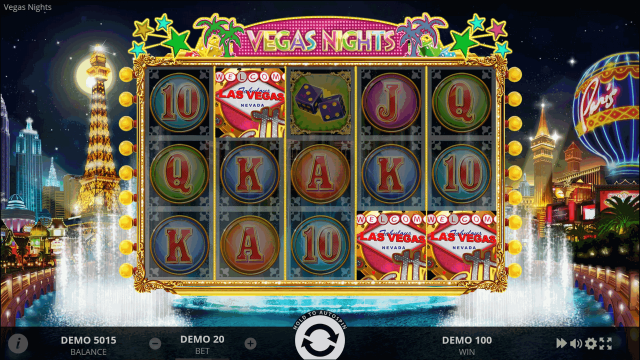 Характеристики слота Vegas Nights 2