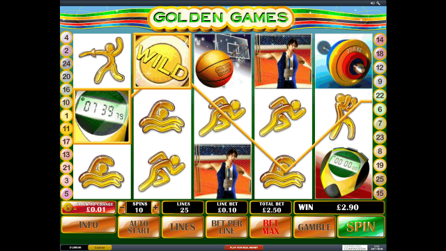 Бонусная игра Golden Games 1