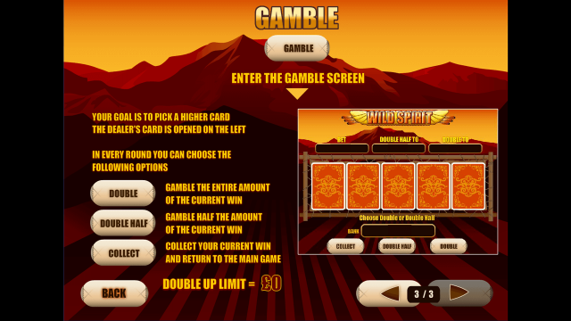 Характеристики слота Wild Spirit 3
